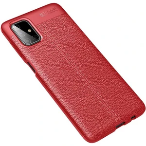 Galaxy M51 Kılıf Niss Silikon Kapak-Kırmızı