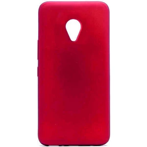 ZORE Meizu M5S Kılıf Premier Silikon Kapak-Kırmızı