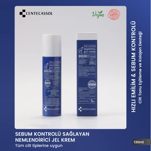 Çay Ağacı Özlü Akne Karşıtı, Nemlendirici, Sebum Dengeleyici, Onarıcı Vegan Jel Krem