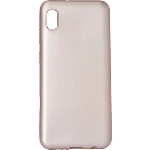ZORE Galaxy A01 Core Kılıf Premier Silikon Kapak-Rose Gold