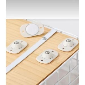 Snow Homs Bilyeli Eşya Kaydırma Aparatı 4'lü Set 360 Derece Evrensel Döner Tekerlek Kasnak