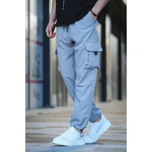 Tiziano Kort Paraşüt Düz Ipli Paça Kargo Cepli Erkek Eşofman Alt