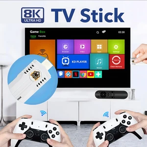 K8 Pro Android 12.1 Netflix Youtube Tv Box 40000+ Oyun Retro Arcade Oyun Konsolu Atari