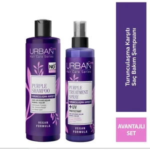 Urban Care Mor Şampuan 250 ml Sülfatsız + Mor Sıvı Krem 250 ml Set