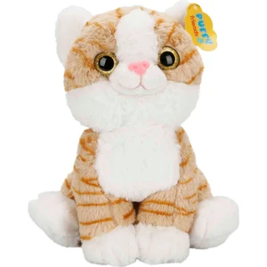 Peluş Kedi Bıyıksız 30 cm 47743 Krem