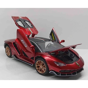 Lamborghini Centenario 1:24 Ölçek Sesli Işıklı Full Açılan Version