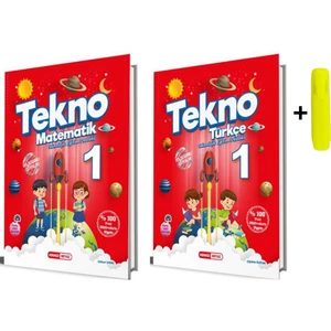 Kırmızı Beyaz Yayınlar (Sınıf: 1) 2.dönem Matematik Türkçe 2'li Set