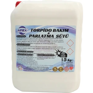 Oto Torpido Parlatıcı Süt, Plastik Aksam Yenileyici Ve Araba Göğüs Parlatıcı 5kg - Sünger Hediyeli