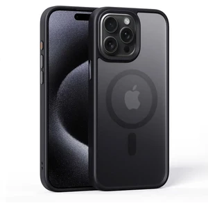 Apple iPhone 14 Pro Max Uyumlu Kılıf Zebana Fros Silikon Kılıf (Kablosuz Şarj Destekli) Siyah