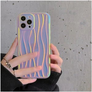 Apple iPhone 15 Pro Max Uyumlu Kılıf Zebana Line Art Silikon Kılıf Gri