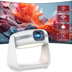 K1 1080P 5g Wifi Taşınabilir Projektör 4K Hd Video Ev Sineması Projektörü