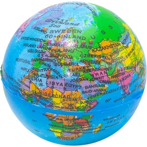 Uzman İthalat Stres Topu Dünya Haritalı 6 cm 12 Adet