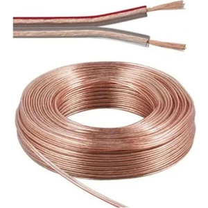 2*1,5 Kordon Kablo / %100 Bakır / Şeffaf Renk
