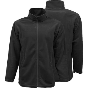 ACR Giyim Siyah Bato Yaka Tam Fermuarlı ve Cepli Outdoor Polar Ceket