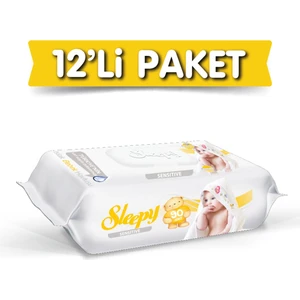 Sensitive Islak Havlu 12X90 Lı 12 Paket 1080 Yaprak