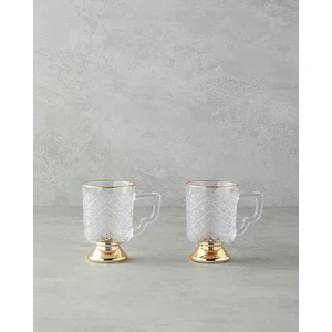 English Home Trophy Shine Cam 2'li Kupa 325 ml Gold
