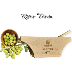 3007 Ahşap Zeytin Kırma Aleti