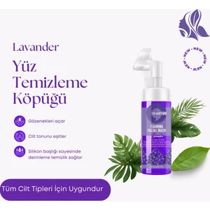 Yüz Yıkama Köpüğü Gözenek Açıcı Silikon Fırça Başlıklı Yüz Temizleyici Aleo Vera