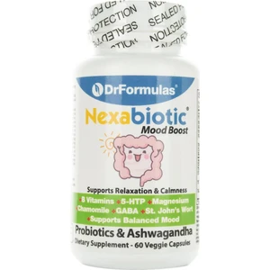 Drformulas Mood Boost Probiotics & Asvaganda Nexabiotic 60 Capsules