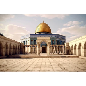 Dini Mescid-I Aksa Kanvas Tablo