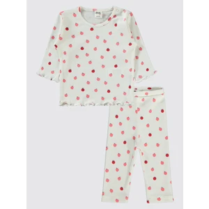 Civil Baby Kız Bebek Takım 6-18 Ay Ekru