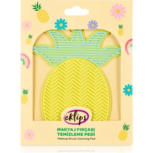 Eklips Makyaj Fırçası Temizleme Pedi Ananas