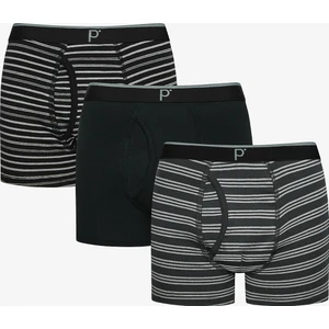 Thin Stripe 3lü Çok Renkli Boxer