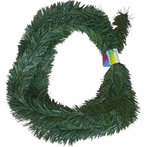 Yılbaşı 7,5 cm Genişlik Yeşil Renk Sarmal Tel Çam Ağacı Garland Süs 5 Metre