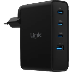 Linktech G861 Premium 100W Pd Gan3 1xusb + 3x Usb-C Şarj Adaptörü (Başlık)