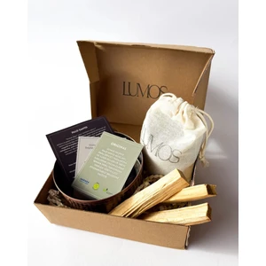 Palo Santo Tütsü Artisan Set - 3 Adet Palo Santo (30-35GR), Artisan Bakır Tütsülük, Özel Kum - Peru