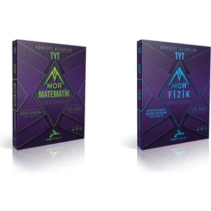 Paraf Yayınları Mor  Tyt Fizik & Matematik Soru Bankaları