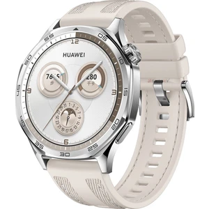 Huawei Watch Gt5 Pro 46MM ile Uyumlu Metal Tokalı Dikiş Detaylı Şık Dokuma Silikon Kordon