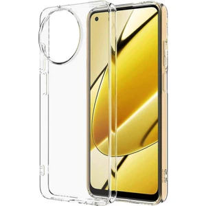 Realme 11 Kılıf Kamera Korumalı Silikon Şeffaf Arka Kapak