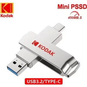 X203 450Mbs.128Gb.İphone 15/16 Serisi Type-C Girişli Tüm Cihazlara Uygun Type-C ve Usb 3.2 iphone Dönüştürücü Hediye Yüksek Hızlı Otg Flash Bellek Çift Giriş Metal Sağlam Orjinal