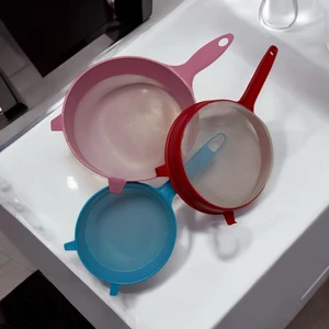 Reyon Bahçe 3 Aadet Katı ve Sıvı Gıdalar Için Süzgeç,  Un, Süt ve Bakliyat Süzgeci