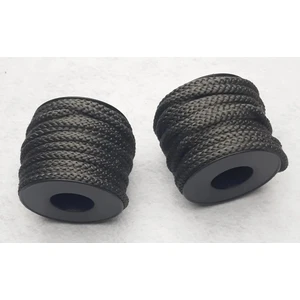 Be Beauty 20 mt Uzunluğunda 6 mm Antrasit Renk Esnek Eşofman Kapşon Bağcık ipi