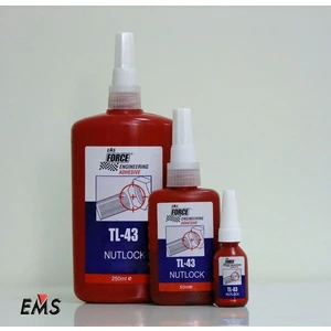 Ems Force Tl-43/ 50 Ortamukavemet Sökülebilir Civata Sabitleyici 
YENİ TARİHLİ ÜRÜNDÜR.. KUTUSUNDA DONMAMASI İÇİN 100ML ŞİŞEDE 50ML GELMEKTEDİR.