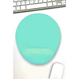 Bilek Destekli Mousepad - Kaymaz Mouse Ped - Fare Pedi - Oval Mouse Altlığı - Oval Mousepad - Mouseped