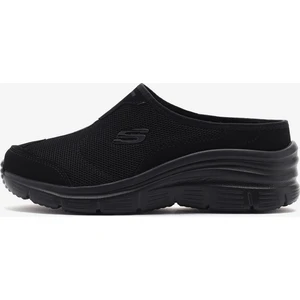 Fashion Fit Kadın Siyah Arkası Açık Spor Ayakkabı 12714TK Bbk