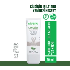 %100 Doğal Yüz Kremi Beyazlatıcı Anti-Blemis Aydınlatıcı Canlandırıcı Etkili 30 ml