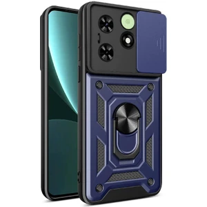 Tecno Spark 20C Kılıf Kamera Sürgülü Tam Koruma Lyon Kapak