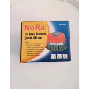 Burmalı Çanak Tel Fırça