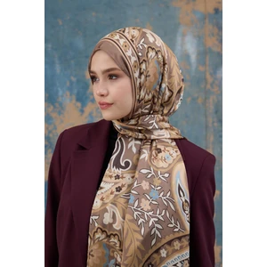 Cappucino Hint Vual Şal -  5004-11