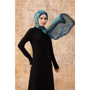 Mavi Hint Vual Şal -  5003-09