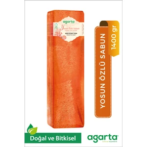 Doğal 1400 Gr  El Yapımı Yosun Özlü Sabun Blok