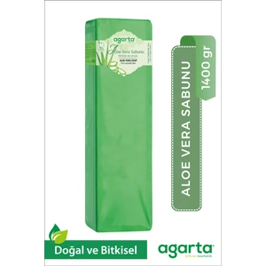 Doğal 1400 Gr El Yapımı Aloe Vera Sabun Blok