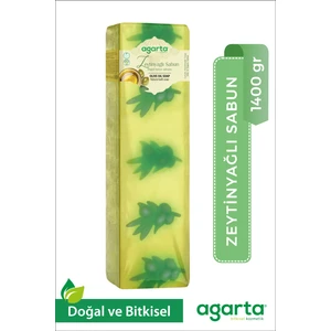 Doğal 1400 Gr El Yapımı Zeytinyağlı Sabun Blok