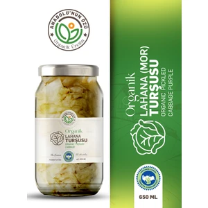 Organik Lahana Turşusu ''650gr''