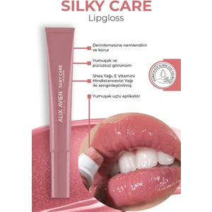 Dolgun Gürünüm ve Nemlendirici Etkili Dudak Parlatıcısı - Silky Care Lipgloss 306 Glutters In Pink