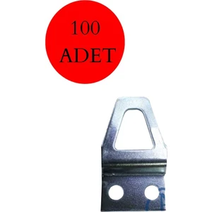 Tablo Resim Çerçeve Askı Kancası Kıvrık Eğik 100 Adet
